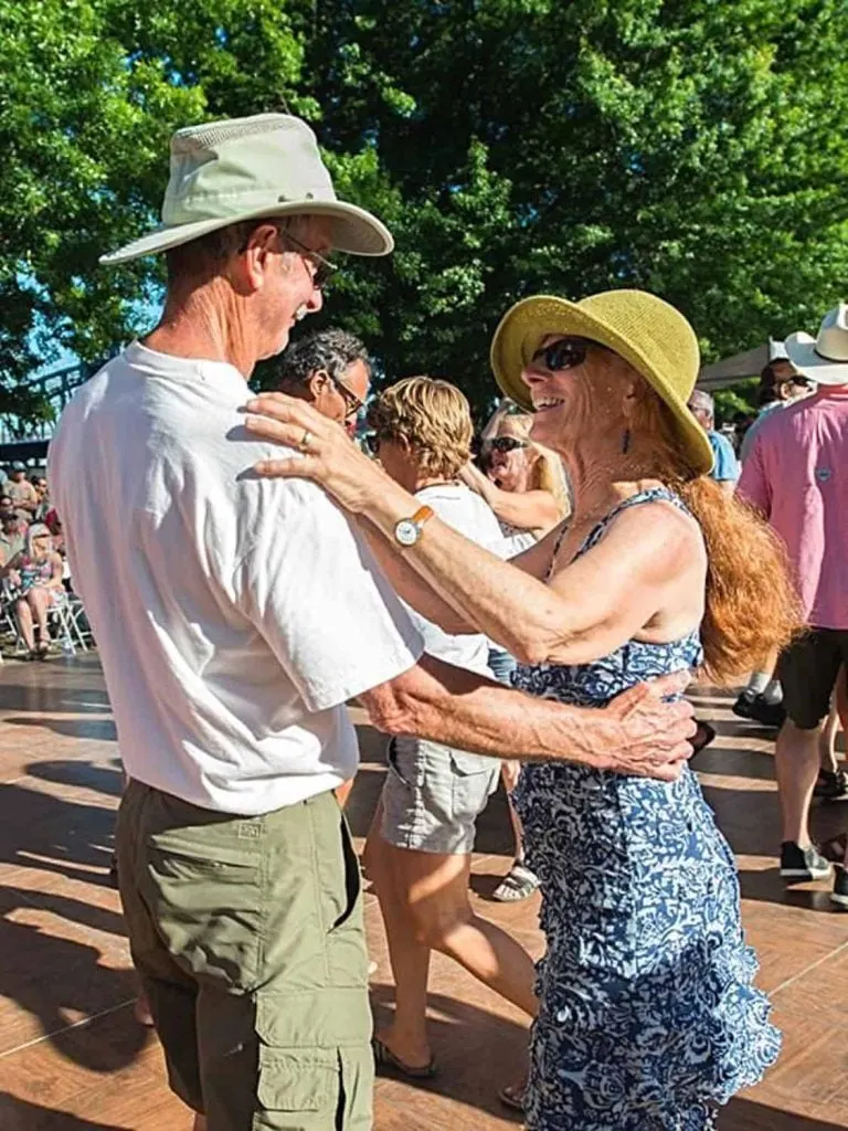 blue festival attire 