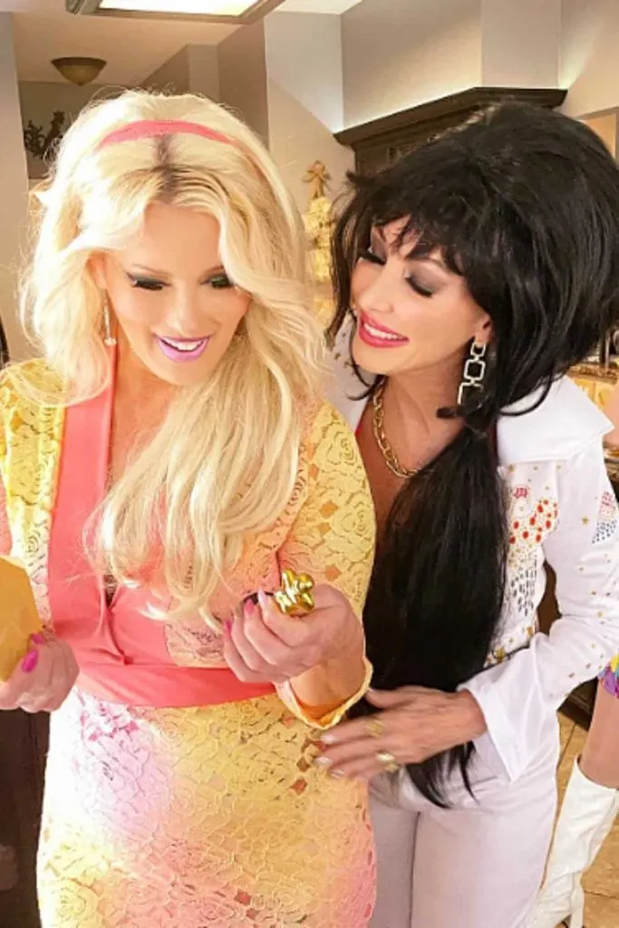 Priscilla Presley nostalgic hairstyle 