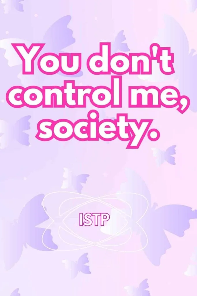 ISTP quotes personality