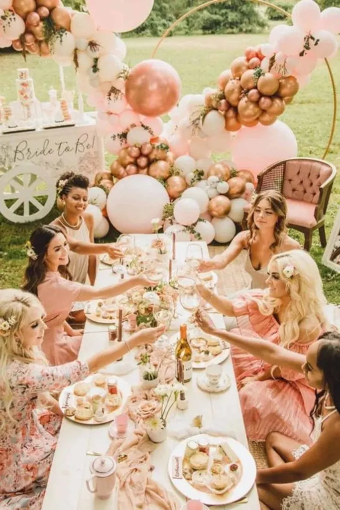 champagne gold party outfit