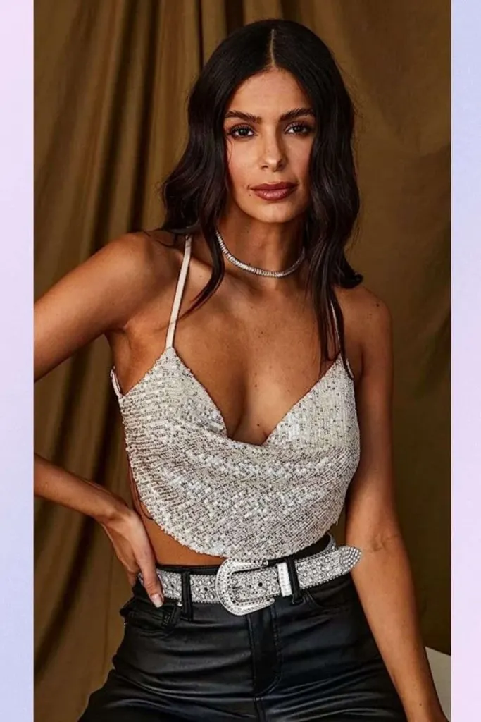 rhinestone belt for denim diamond party