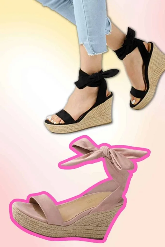 Espadrilles with  pants wedding attire