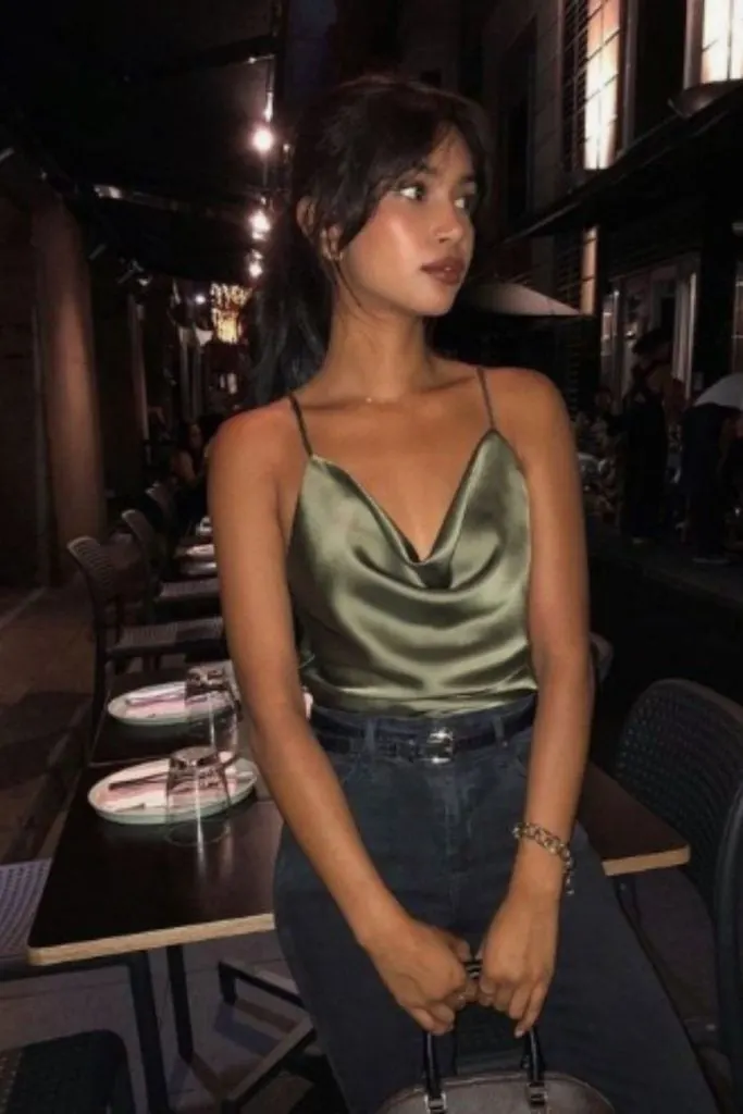 satin top birthday party