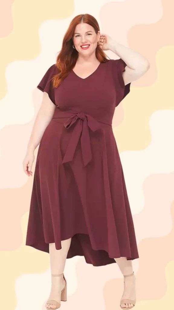 plus size petite high low dress what to wear to alumni meet