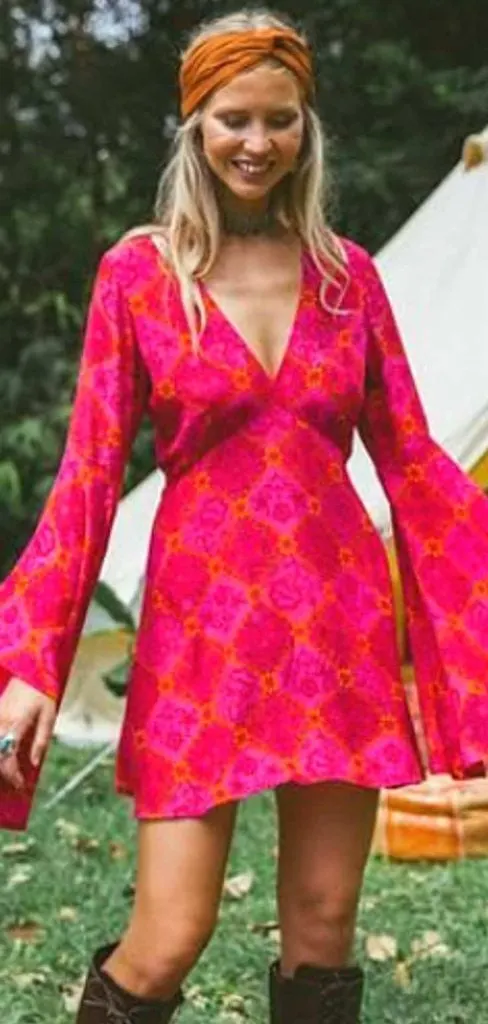 PSYCHEDELIC dress outfit  Disco Fever Night outfits 