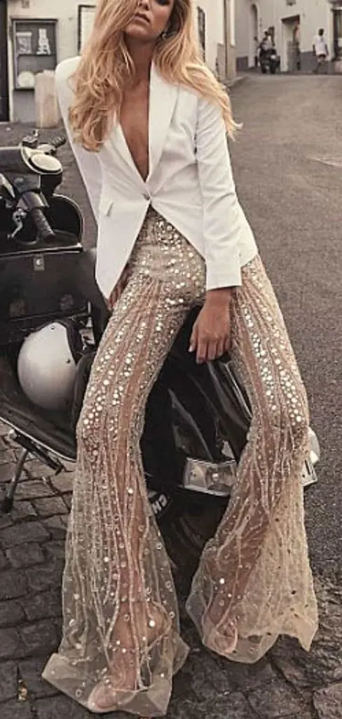 HIGH FASHION modern disco outfit Disco Fever Night outfits 