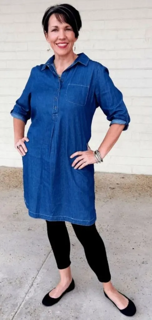 tunic and legging teacher outfit