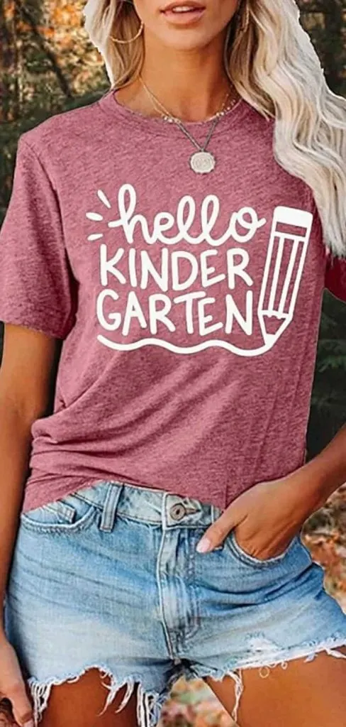 kindergarten tee amazon teacher