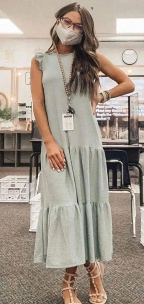 teacher dress outfit 