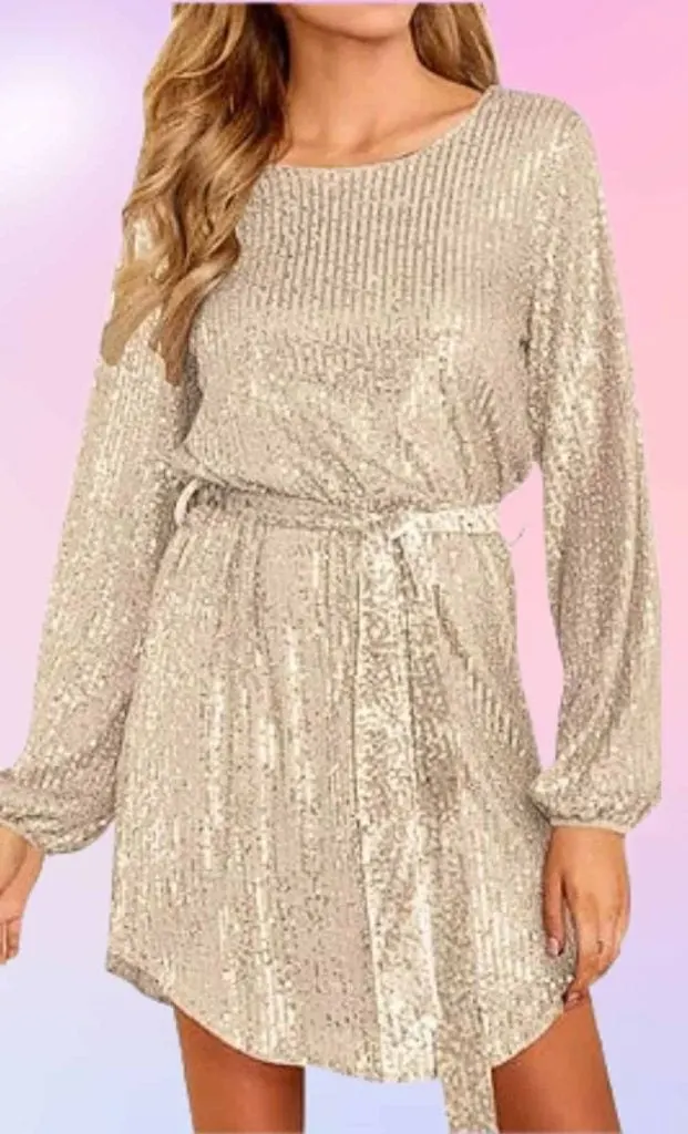 sequin dress from Amazon