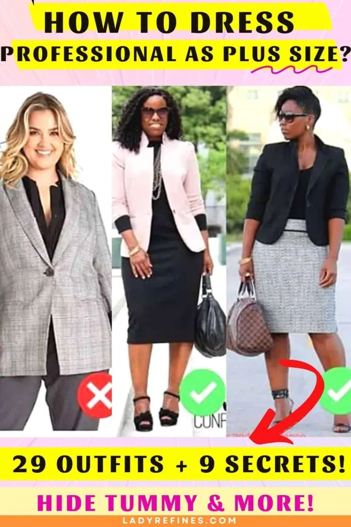 work attire ideas plus size