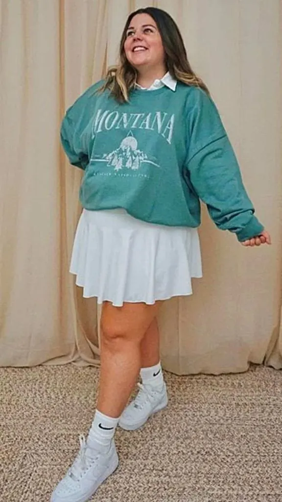 plus size school girl outfit