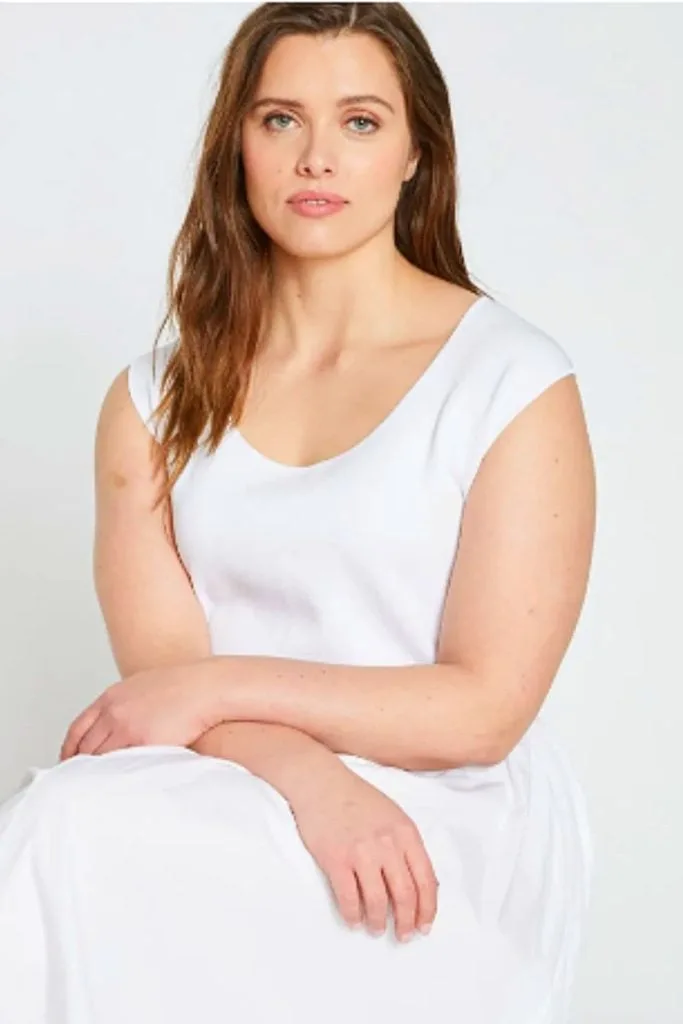 universal studio scoop neck dress
