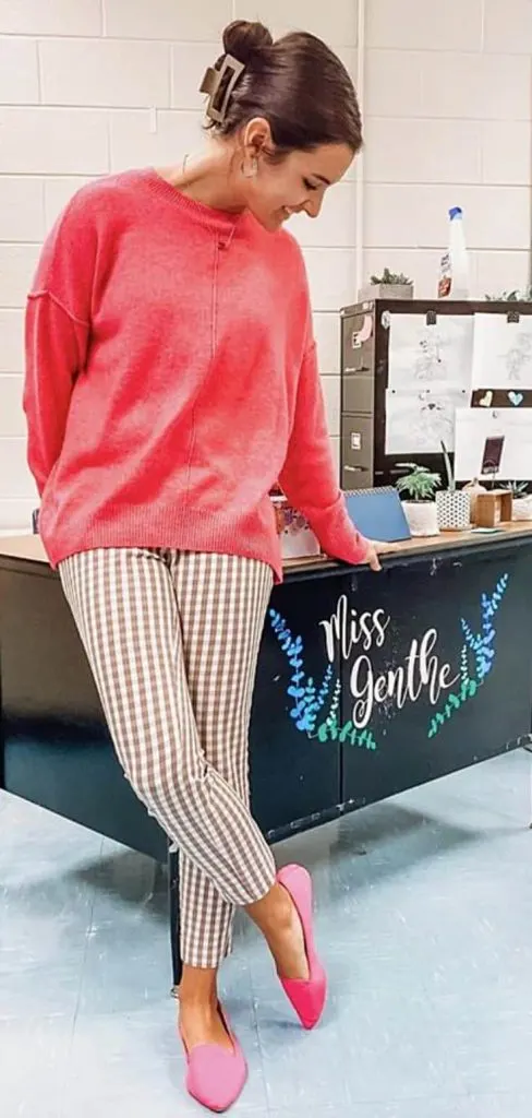 teacher hairstyle and outfits