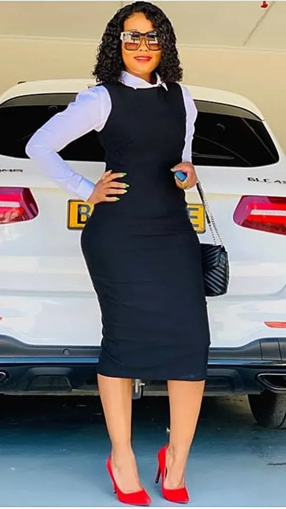 first day of work outfit black women