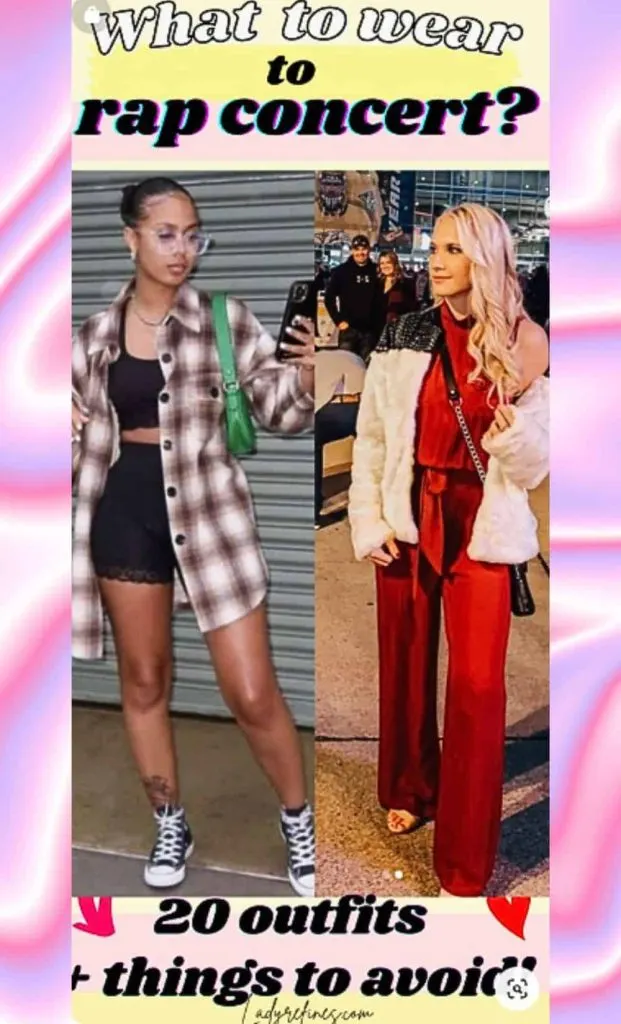 what to wear rap concert
