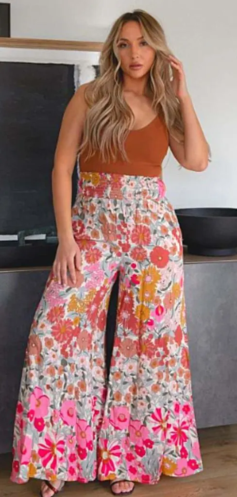 floral culottes