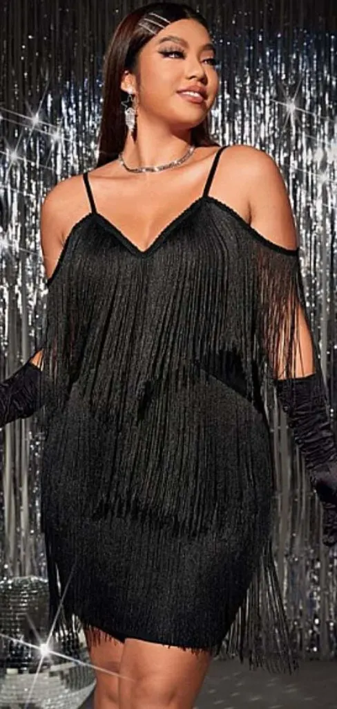 Great Gatsby party outfit plus size