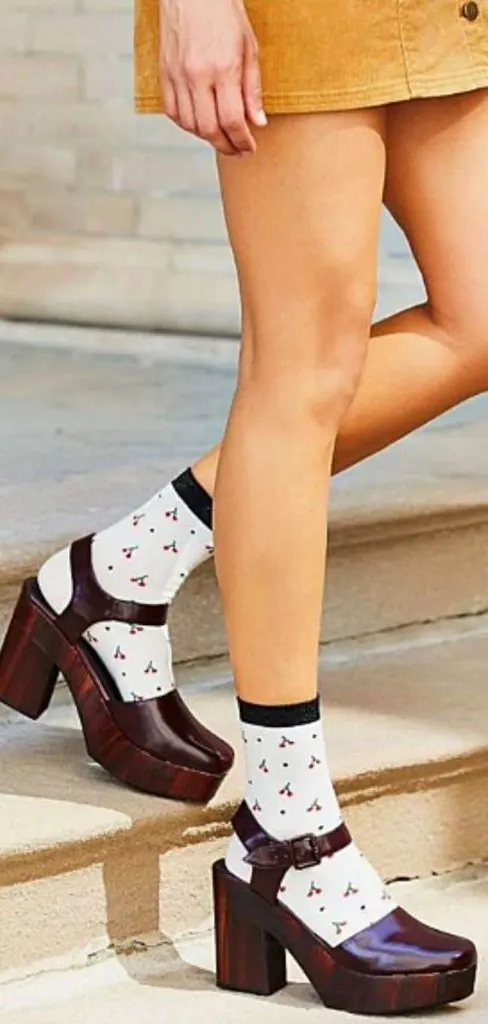 Mary Janes sheer socks 