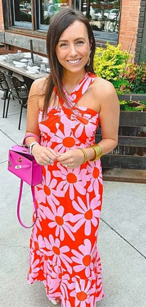 HALTER DRESS outfit idea