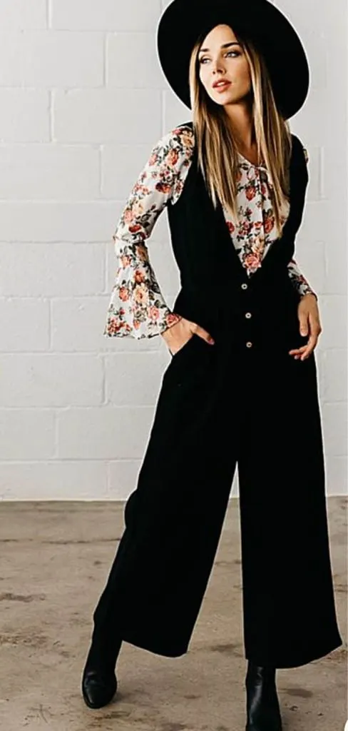 what to wear long romper jumpsuit