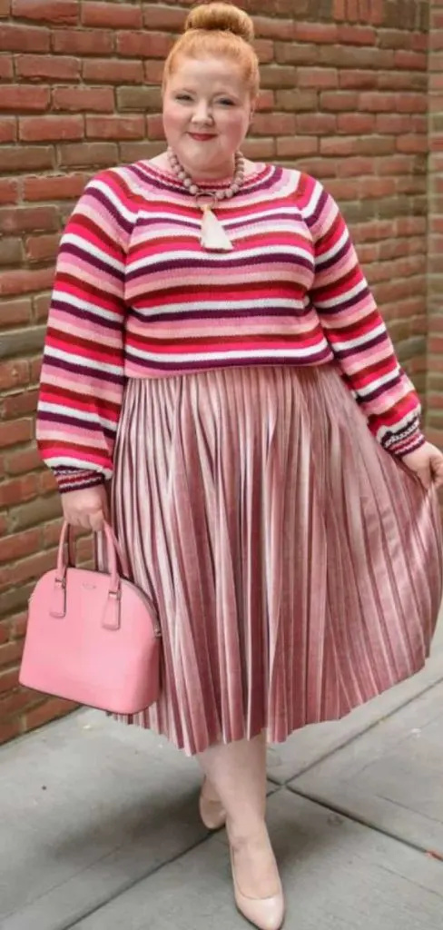 90s party plus size outfit