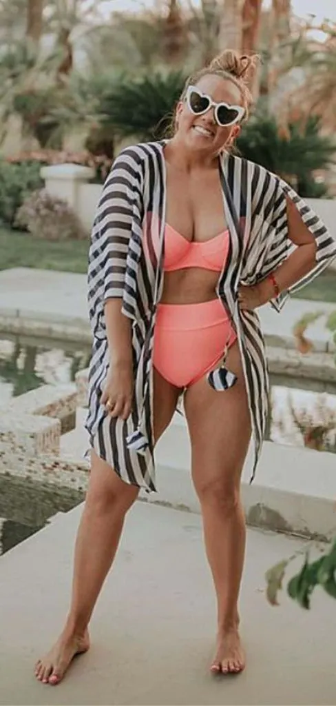 Vegas poolside party plus size