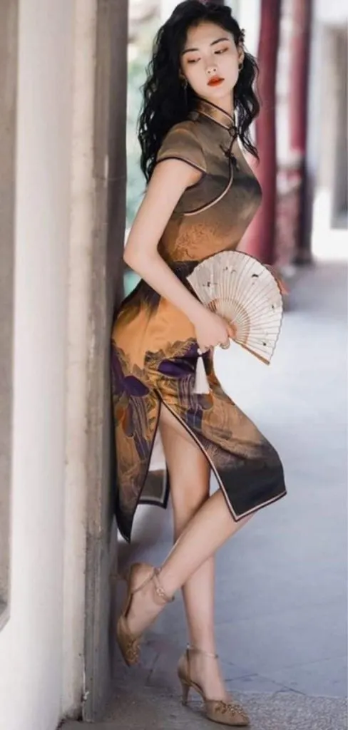 QIAPO shoes outfit with high heels