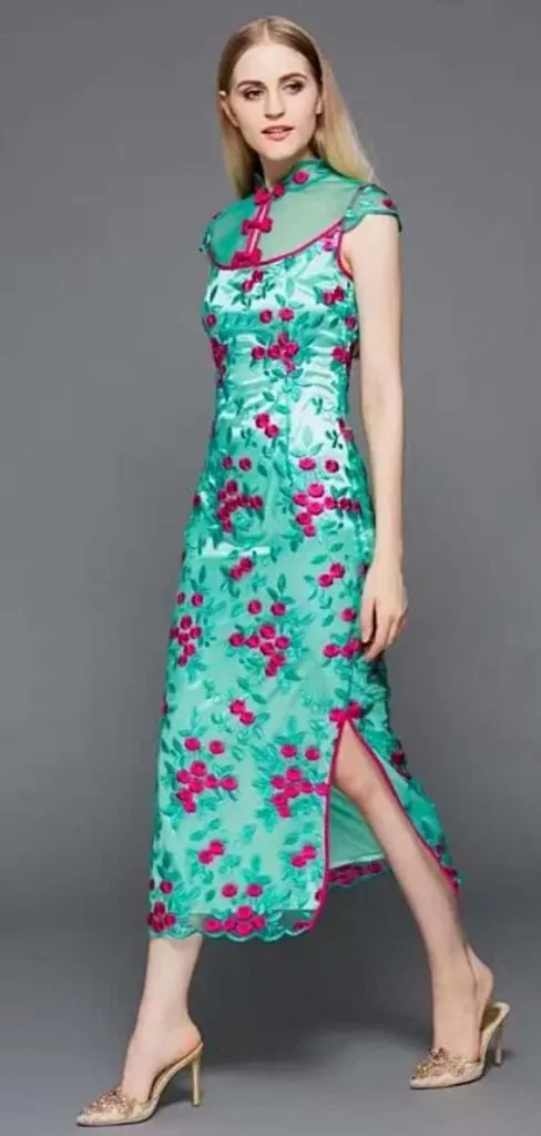 KITTEN heels qipao outfit Chinese Qipao outfits