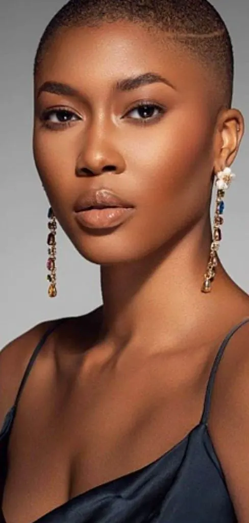 how to dress bald head