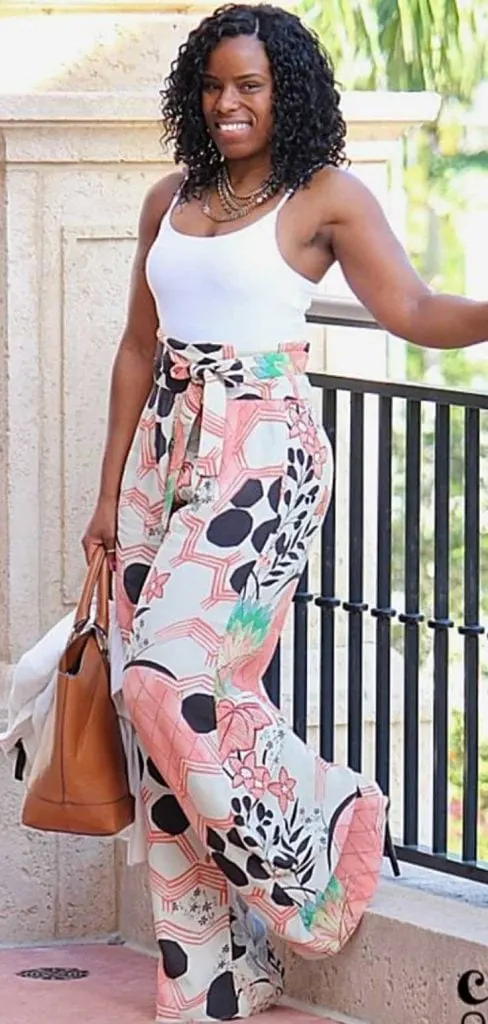 wedding guest outfit ideas with pants