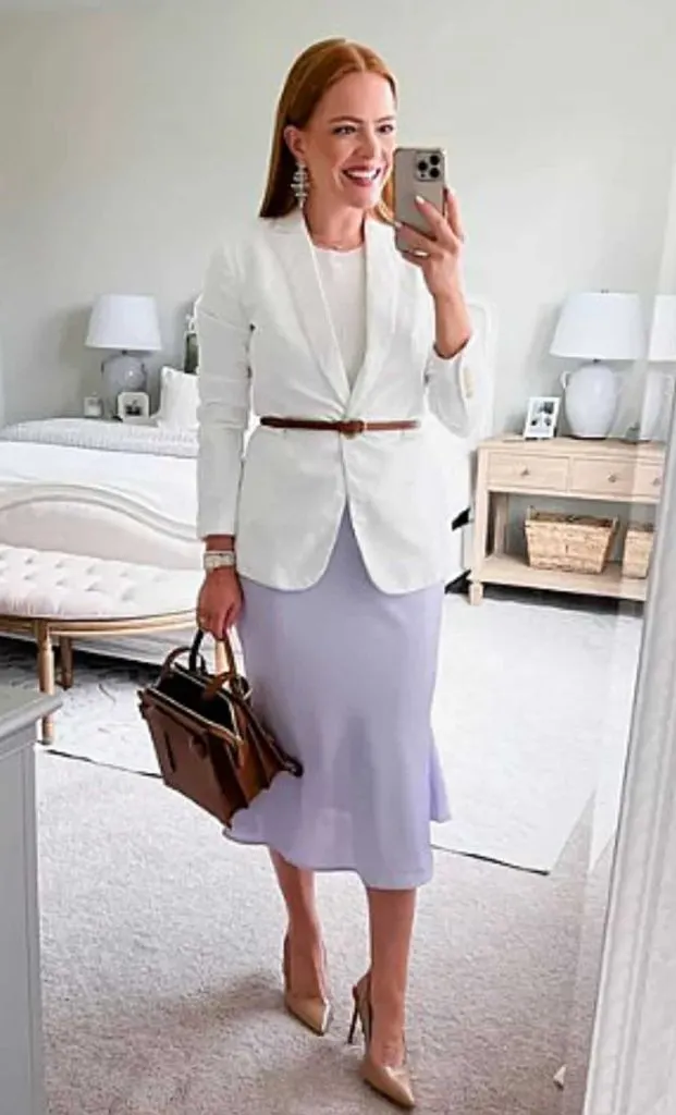 Blazer with belt