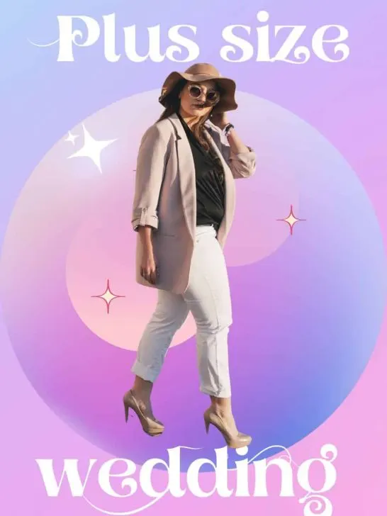 10 Plus size wedding guest pants outfits + slimming tips!❤️👇🏼