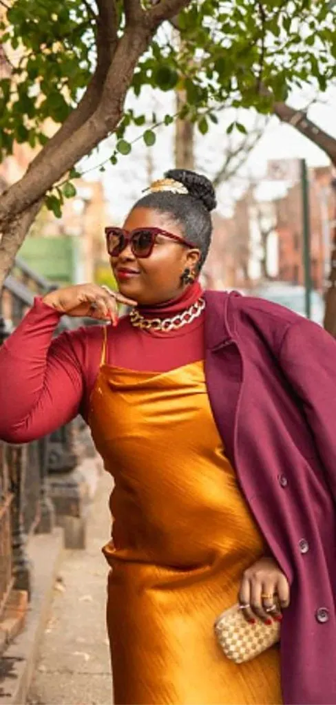 PLUS SIZE club bar winter outfit