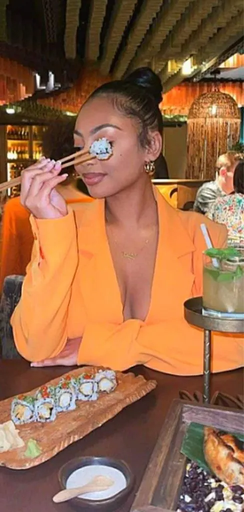 sushi date outfit blazer