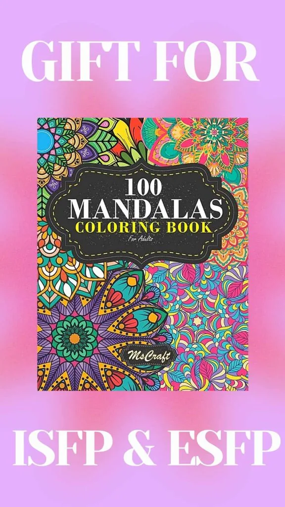 coloring book for ISFP