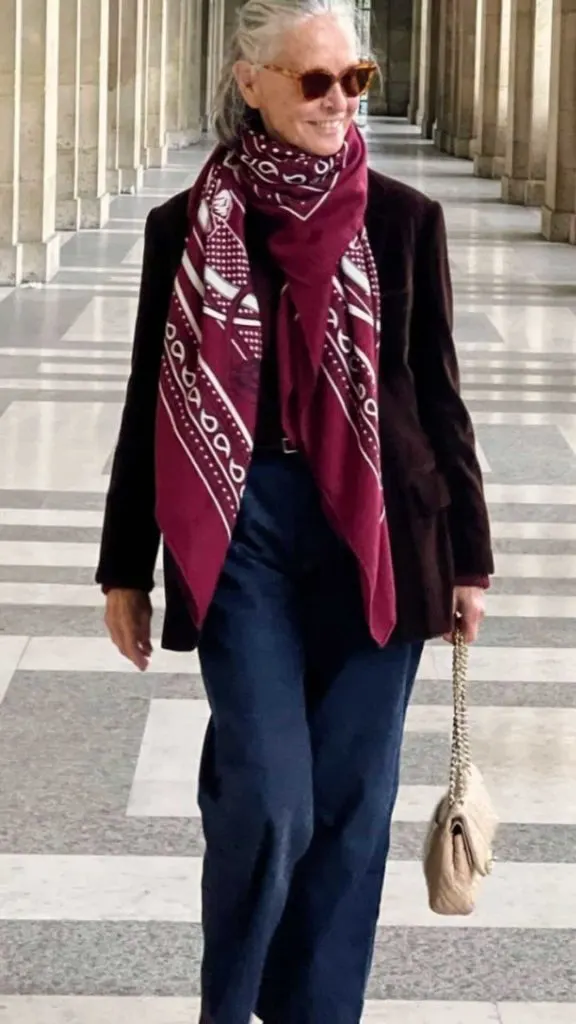 how to dress classy senior lady 70 years old