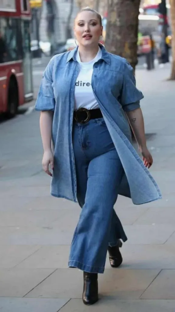 HOW TO dress up jeans plus size