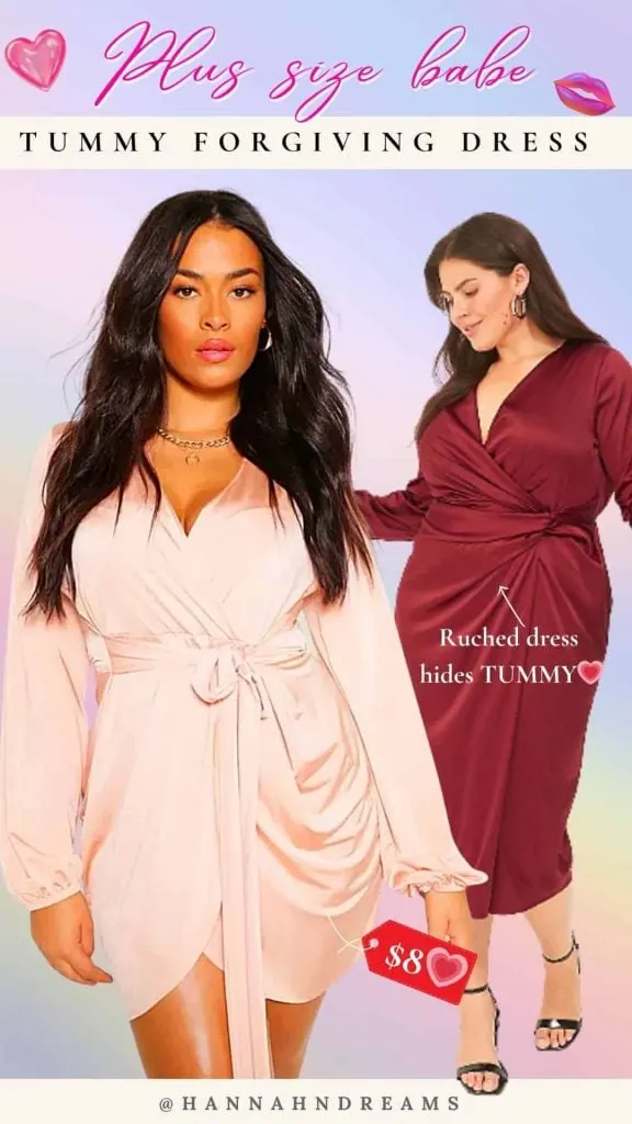 plus size satin dress french inspired