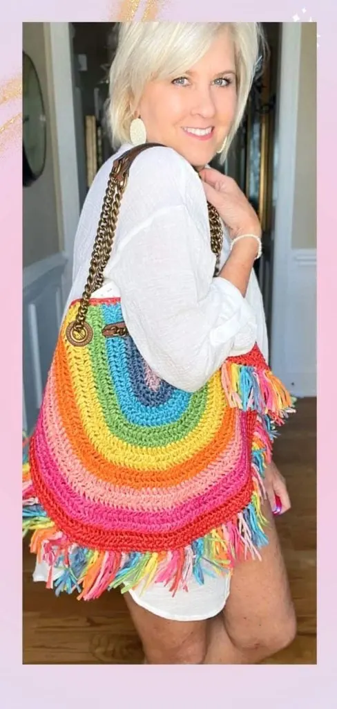 modest beach outfit over 50