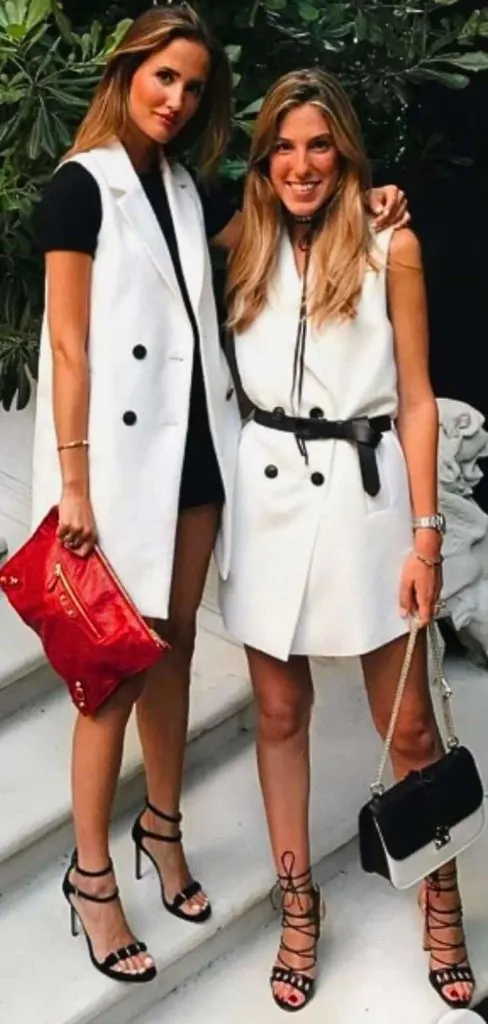 what to wear white vest