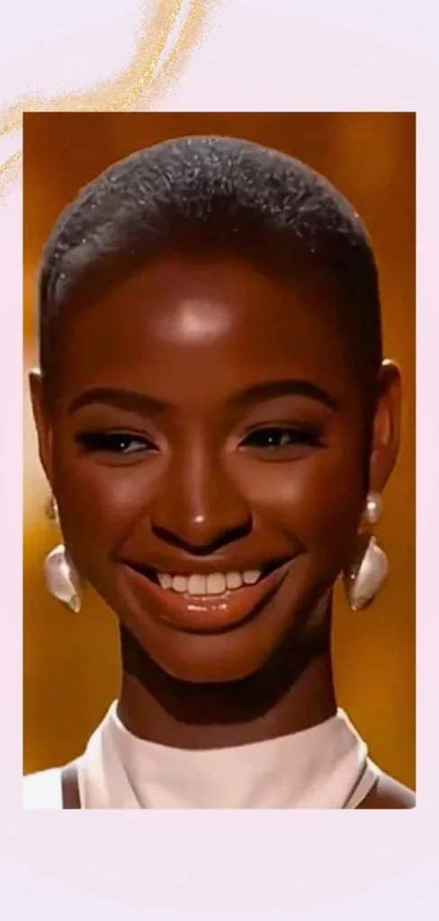 feminine facial strcture