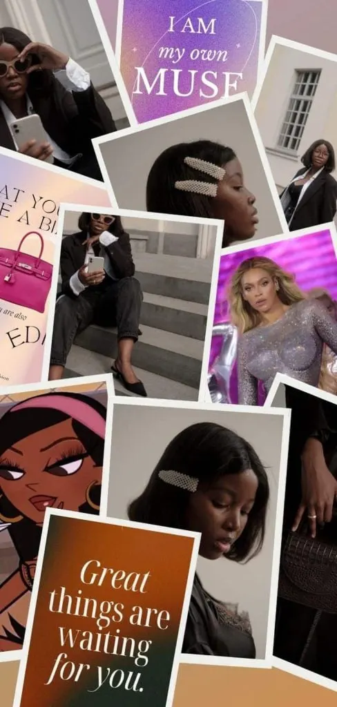 Melanin girl quotes picture collage free download