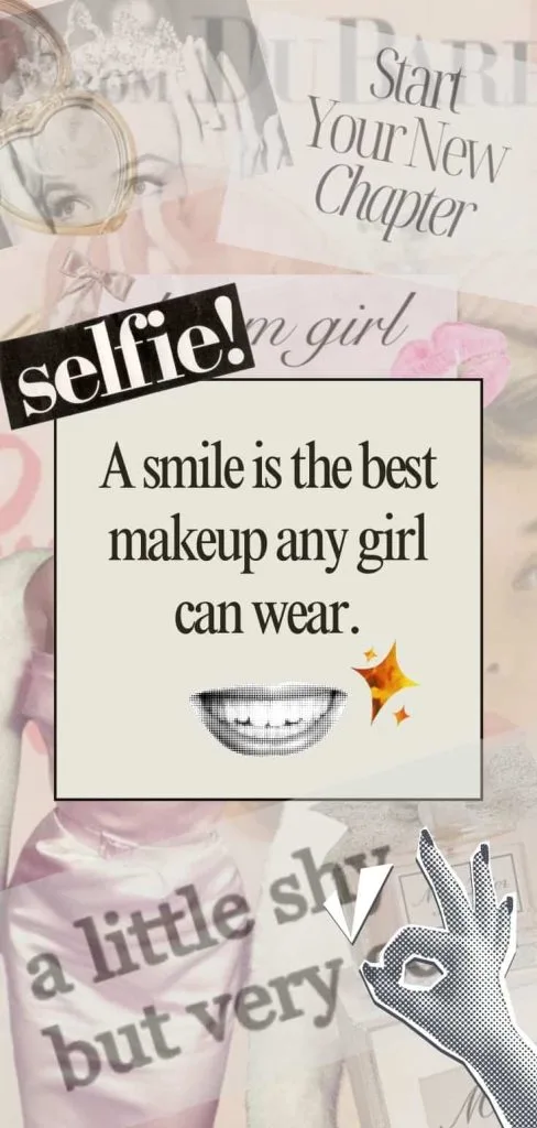Black girl aesthetic motivational quote collage