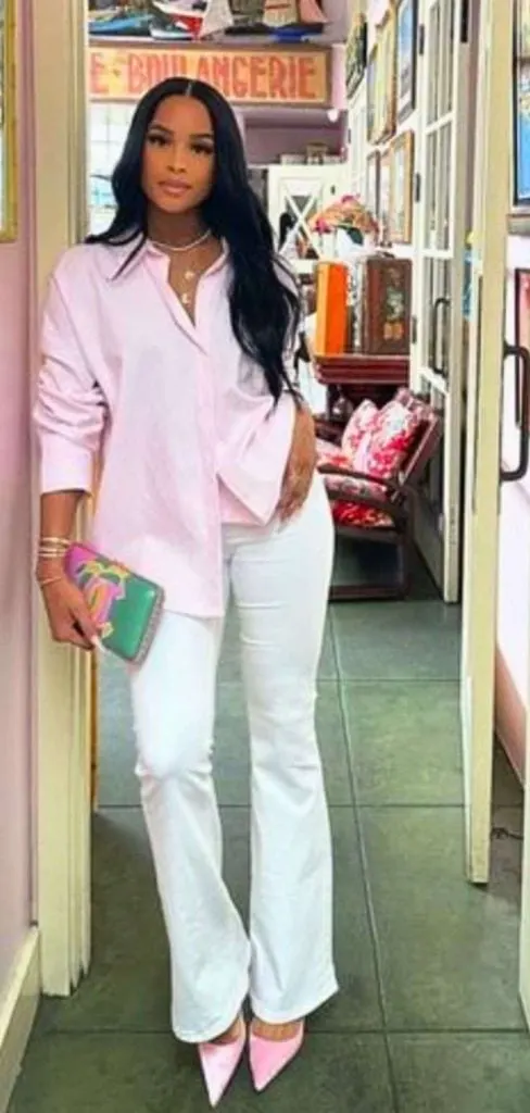 classy black woman outfit