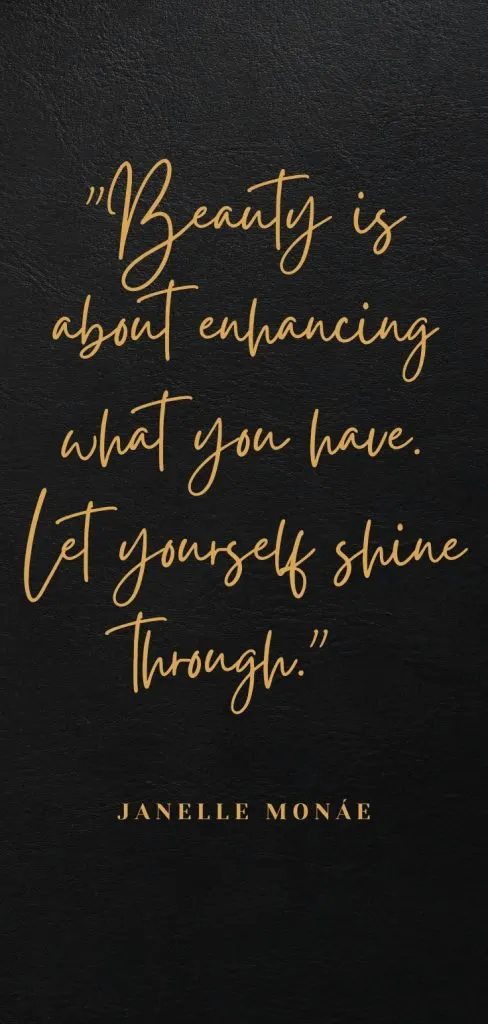 Black girl beauty quote