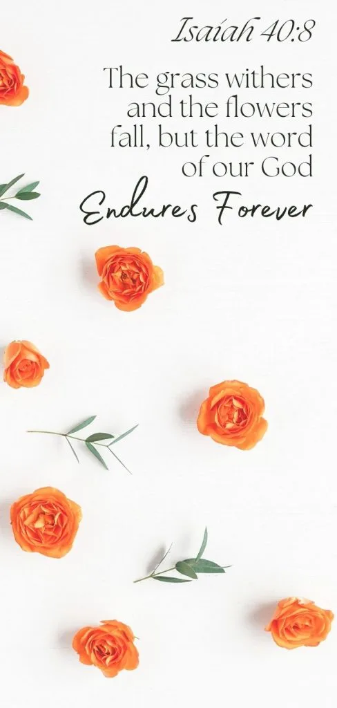 Floral Christian wallpaper 