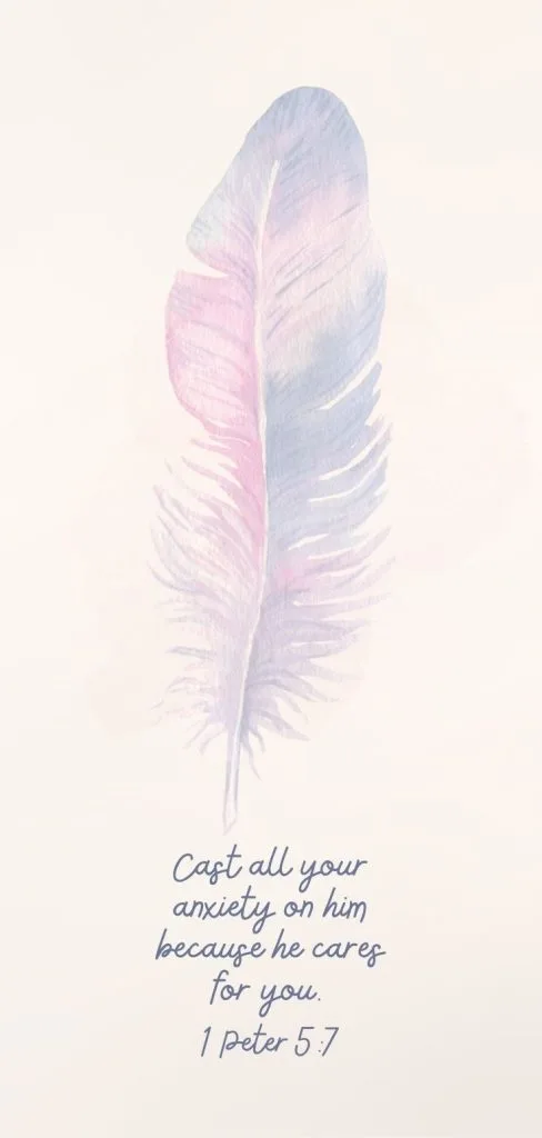 Aesthetic Christian proverb wallpaper