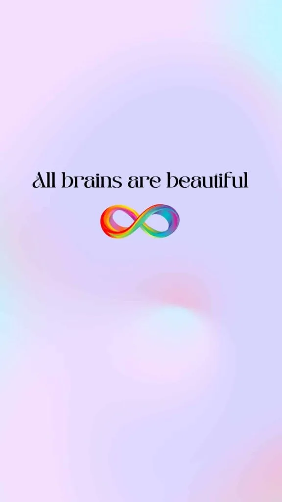 All brains are beautiful phone wallpaper