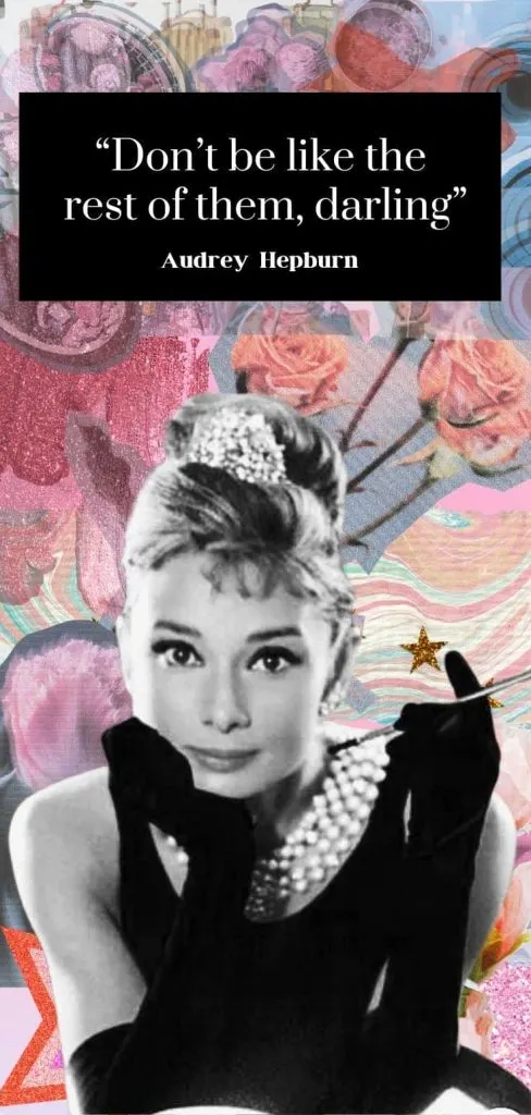 Audrey Hepburn's quote about life